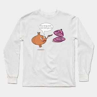 Slicing onion Long Sleeve T-Shirt